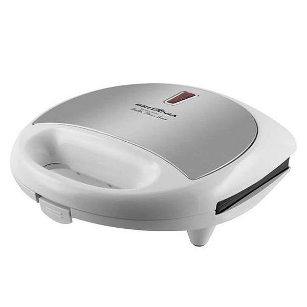 Sanduicheira Elétrica Britânia Bello Pane - Inox 750W 110V - Branca