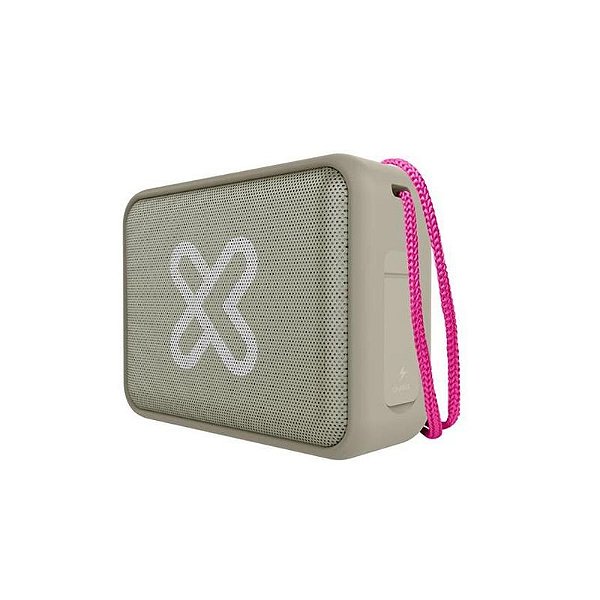 Caixa de Som Klip Nitro KBS-025BG 6W Bege Bluetooth IPX7 TWS
