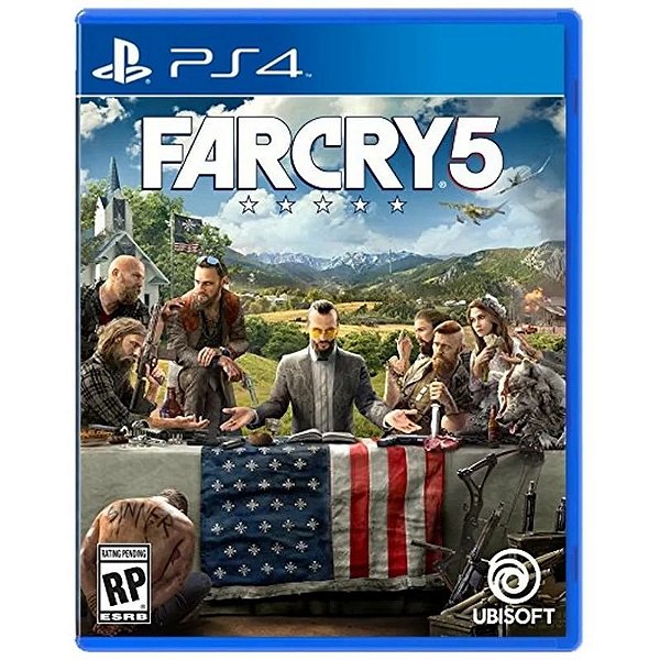 Jogo Far Cry 5 - PlayStation 4 - Aventura de Mundo Aberto e Ação Intensa