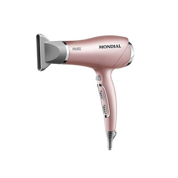 Secador de Cabelo Profissional 2000W Mondial SC 32 - Golden Rose