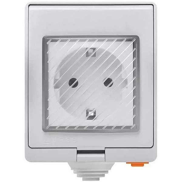 Tomada Inteligente Tomada A Prova Dágua Sonoff S55 - Branco