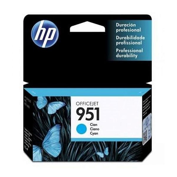Cartucho De Tinta Original Hp 951 Cn050Al Ciano Sem Garantia