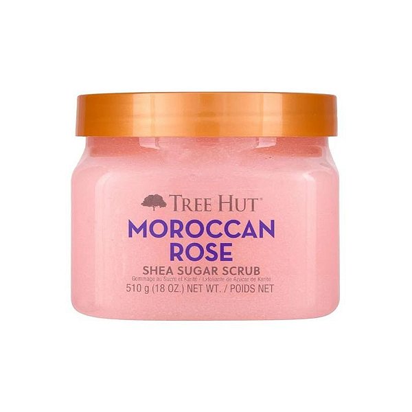 Esfoliante Corporal Tree Hut Shea Sugar Scrub - Rose Marroquino 510GR.