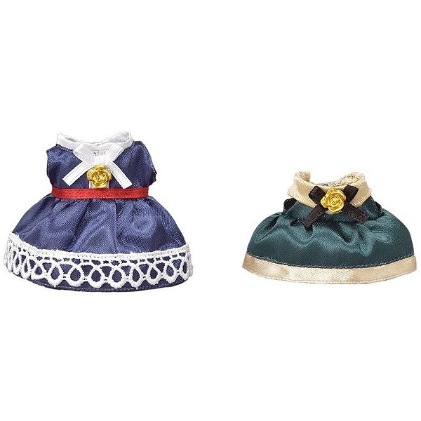 Conjunto de Roupas Sylvanian para Famílias - 2 Peças Elegantes Epoch 6021