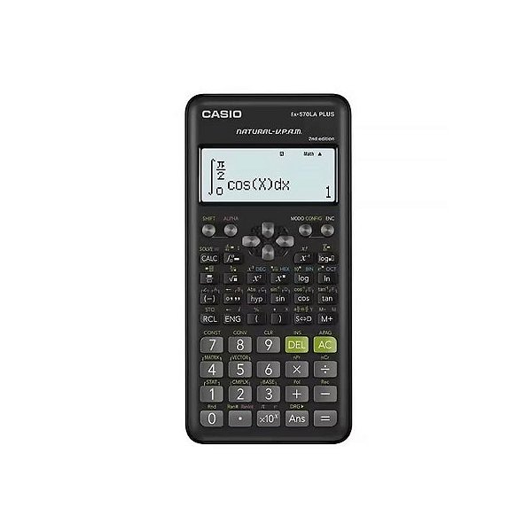 Calculadora Científica Casio FX-570 La Plus - Preta