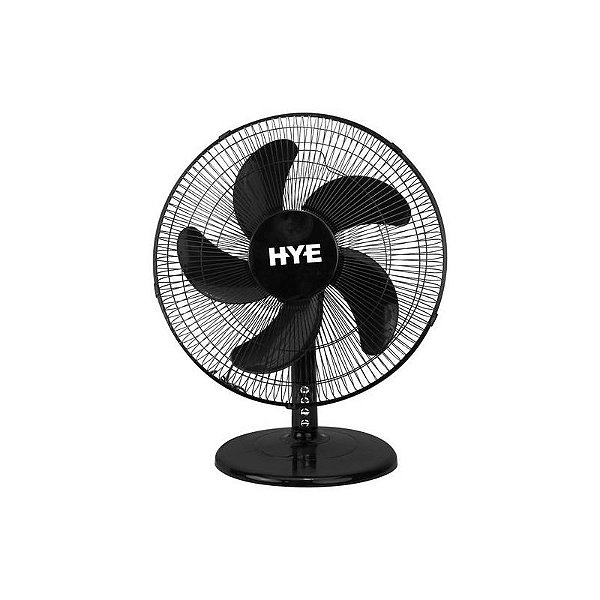 Ventilador de Mesa Hye 40CM 50W Preto - Alto Desempenho e Design Moderno