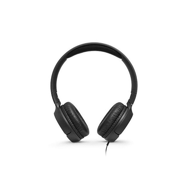 Fone de Ouvido JBL Tune 500 com Conector Mini Jack 3.5MM - Preto