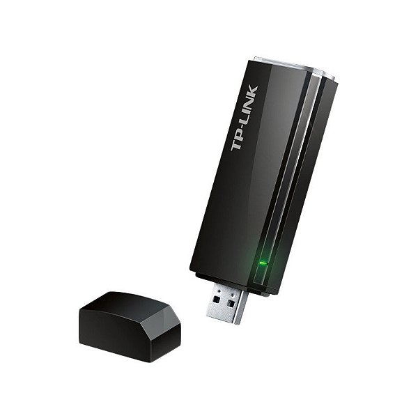 Adaptador USB TP-Link Archer T4U Dual Band. Modem Roteador Wireless AC1300