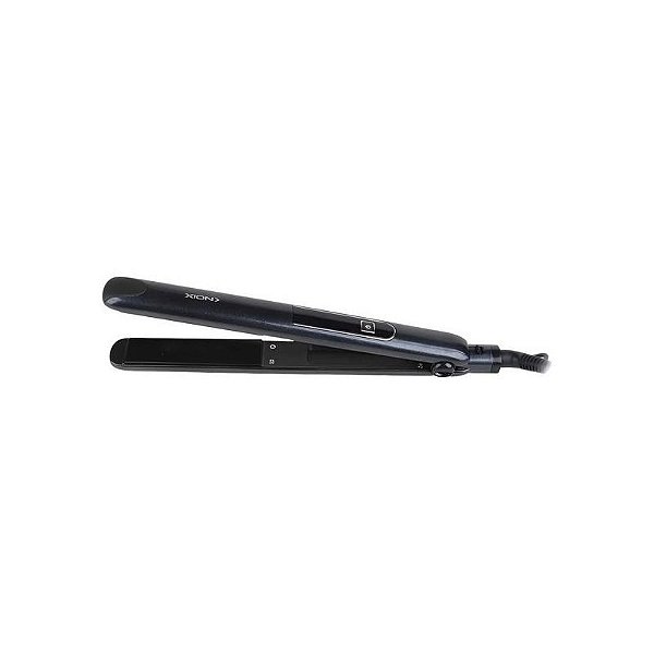 Prancha de Cabelo Xion Xi Bivolt - Cerâmica Tourmalina - Cor Preta