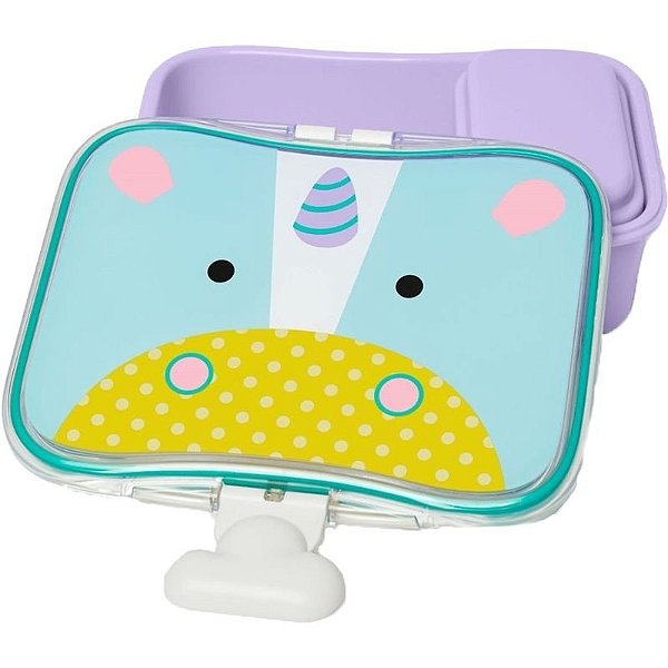 Conjunto de Recipientes Tupperware Unicórnio Skip Hop - 4 Peças