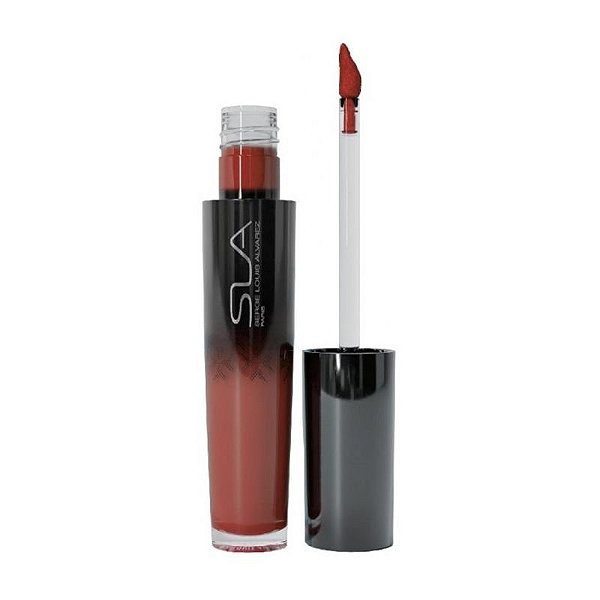 Batom Líquido Paris Shiny Ink Coat 06 Scarlett 4.5ml - Luxo e Longa Duração.