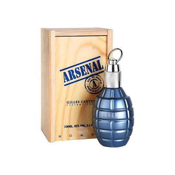 Perfume Masculino Gilles Cantuel Arsenal Blue Edp 100ML