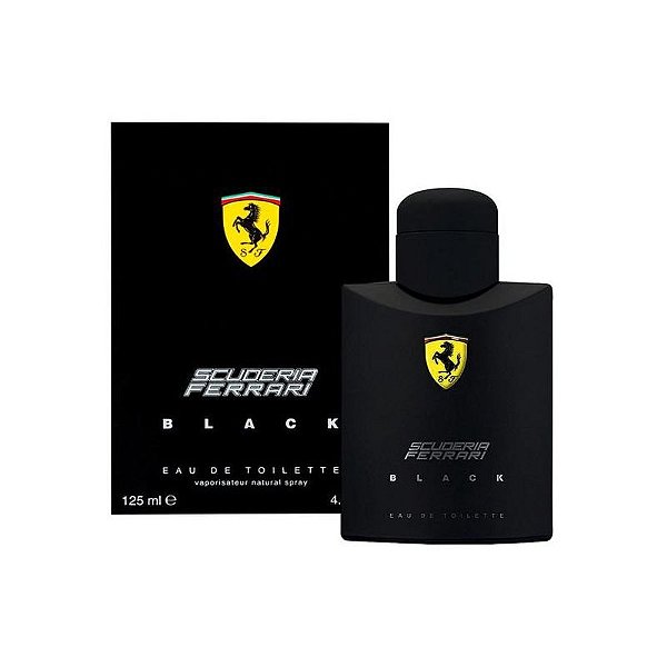 Perfume Ferrari Scuderia Preta Edt Masculino 125Ml