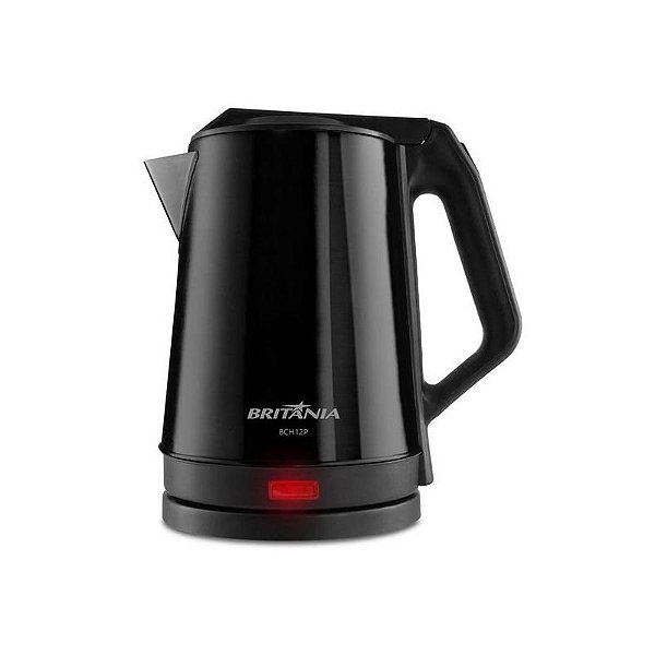Chaleira Elétrica Britânia Bch12P - 1.9L - 1500W - 220V - Cor Preto