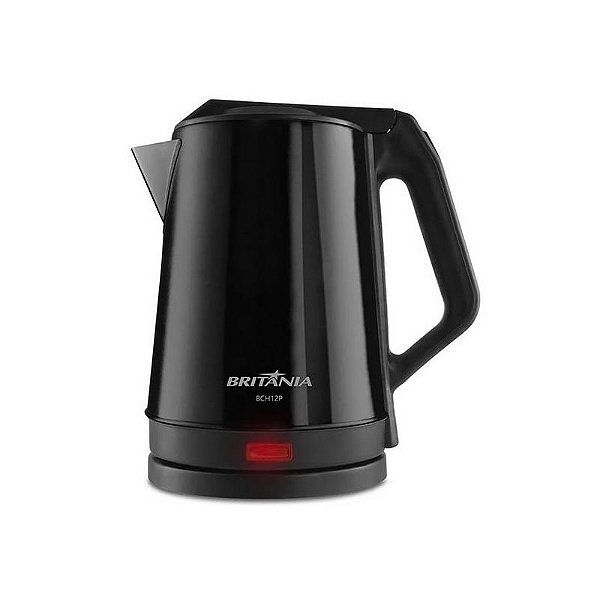 Chaleira Elétrica Britânia Bch12P 1.500 Watts 1.9L 220V Preta