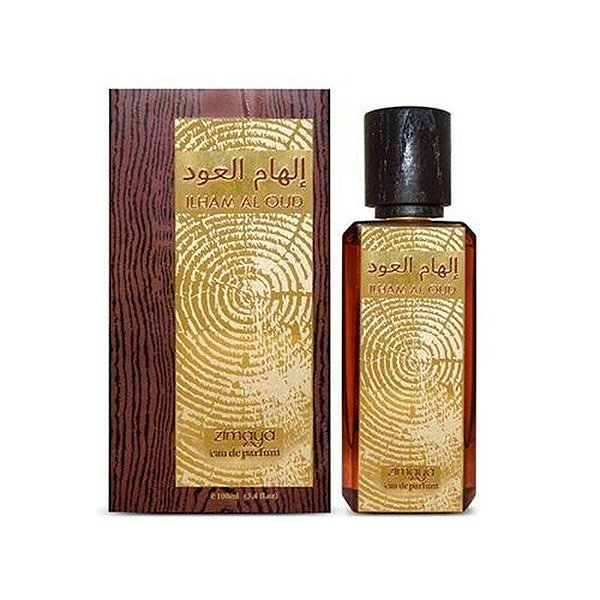 Af Zimaya Ilham Al Oud Eau de Parfum 100ML - Fragrância Luxuosa Unissex