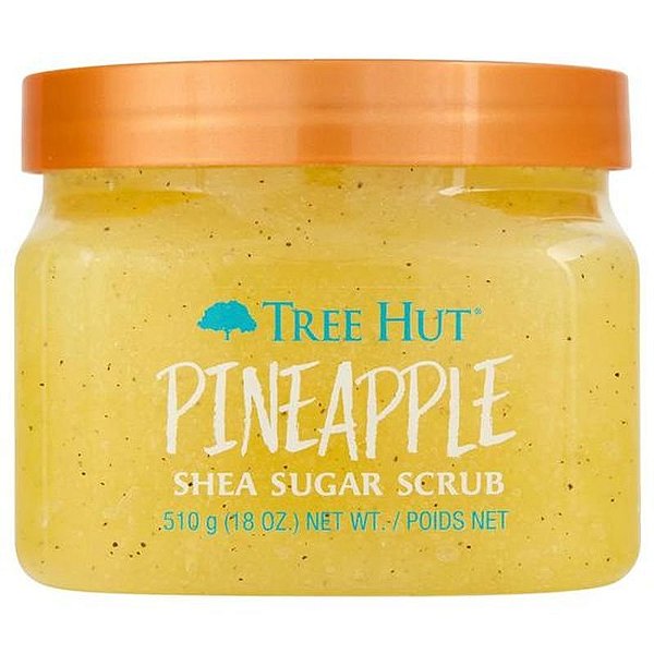 Esfoliante Corporal Tree Hut - Esfoliante de Açúcar com Manteiga de Karité - Abacaxi 510g