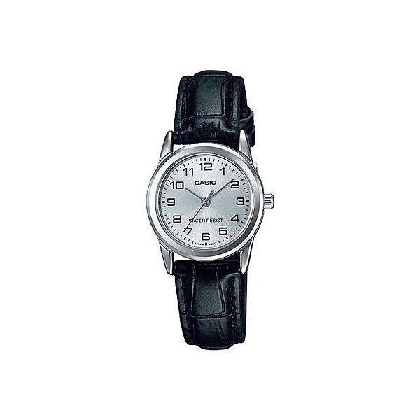 Relógio Casio Feminino LTP-V001L-7BUDF - Elegância e Estilo em Preto