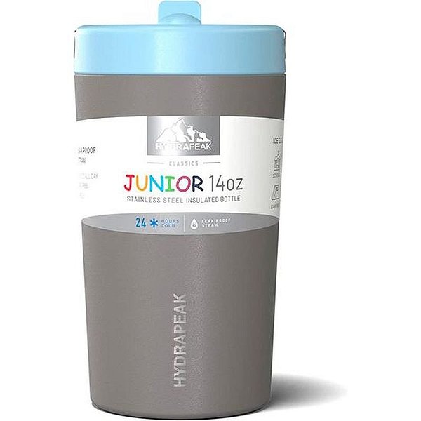 Garrafa Escolar Hydrapeak HP-CUP14 Cinza, 400ml - Praticidade e Estilo em Cada Gole