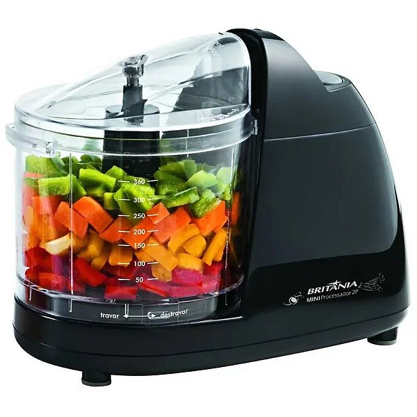 Processador Compacto Britânia Express 2P 160W 220V 50Hz - Eficiente E Prático
