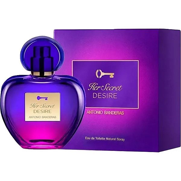 Perfume Antonio Banderas Her Secret Desire Eau De Toilette 80Ml - Feminino