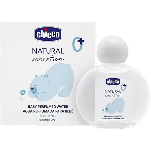 Água Perfumada Chicco Sensação Natural 100mL