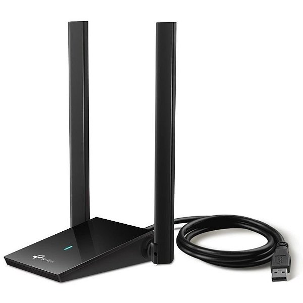 Adaptador Wireless USB TP-Link Archer T4U Plus AC1300 - Velocidade de 867Mbps