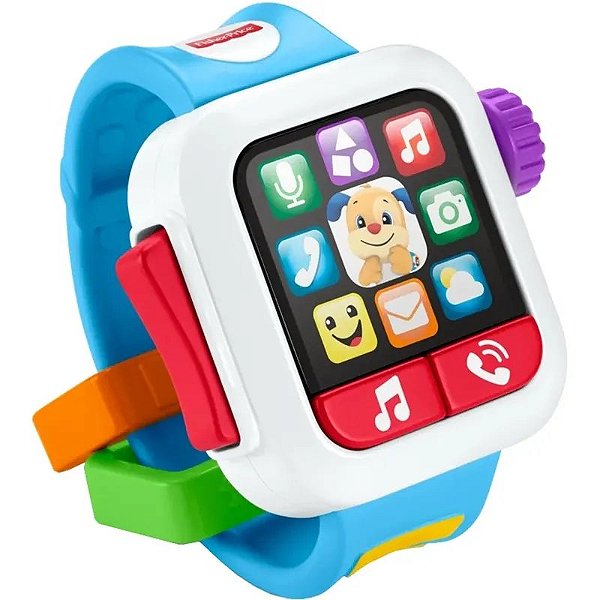Relógio Inteligente para Crianças Fisher-Price - Meu Primeiro Smartwatch GMM54