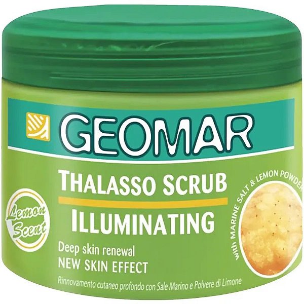 Esfoliante Corporal Geomar com Extrato de Limão - 600g Iluminador e Revitalizante