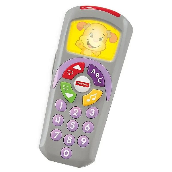 Controle Remoto Interativo Fisher-Price para Aprendizagem - Rosa