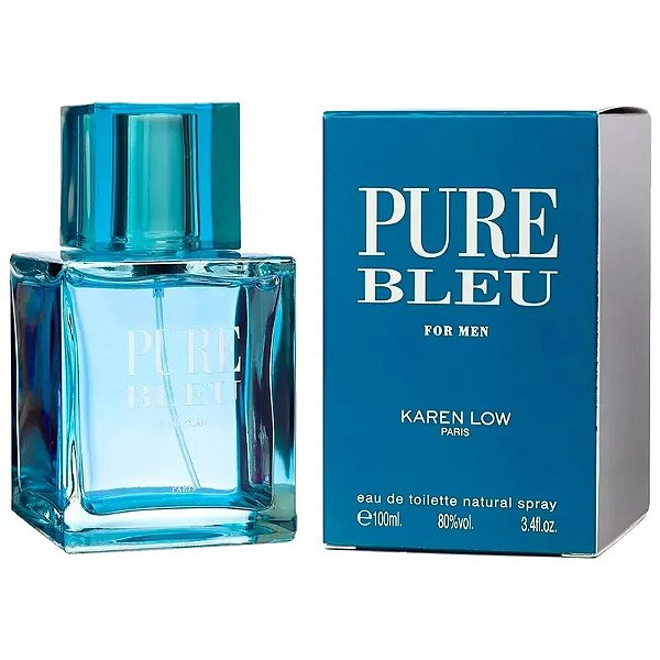 Perfume Masculino Geparlys Pure Bleu Eau de Toilette 100mL