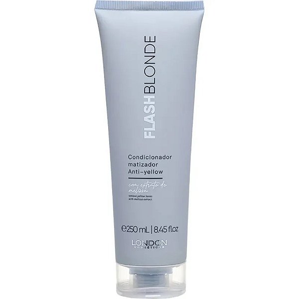 Condicionador Matizador Flash Blonde - London Cosméticos - 250mL