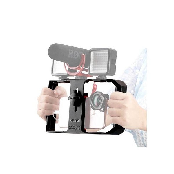 Suporte Ulanzi para Celular com 3 Sapatas de Montagem