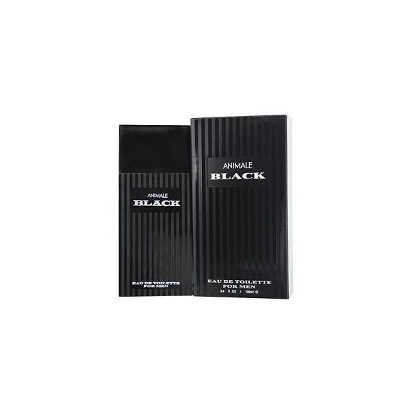 Perfume Animale Black Eau de Toilette Masculino 100ML - Elegância e sofisticação em cada spray