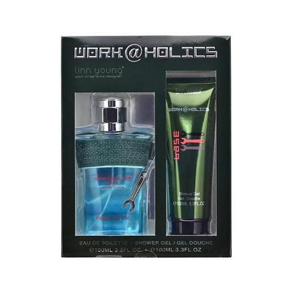 Perfume Linn Young Work @ Holics Masculino + Gel De Banho 200Ml