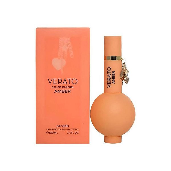Perfume Eau de Parfum Feminino Amber Mirada Verato 100ML
