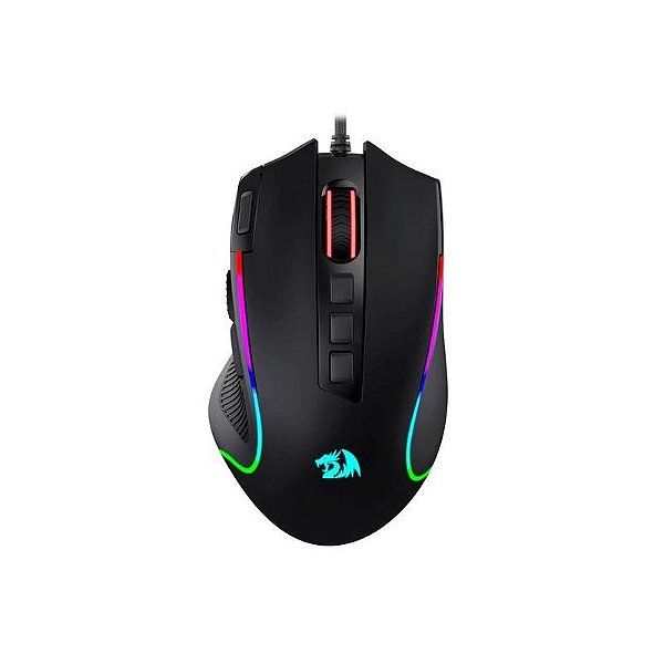 Mouse Gamer RGB LED Redragon M612 Predator - Preto