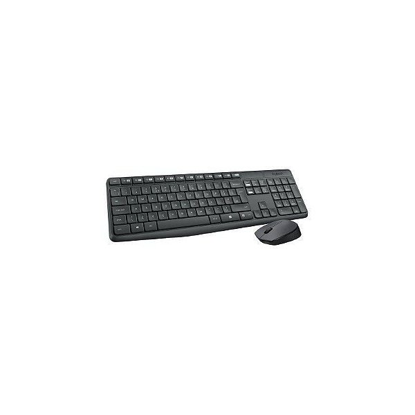 Mouse Sem Fio Logitech MK235 - Modelo 920-007901 - Conexão Eficiente e Prática