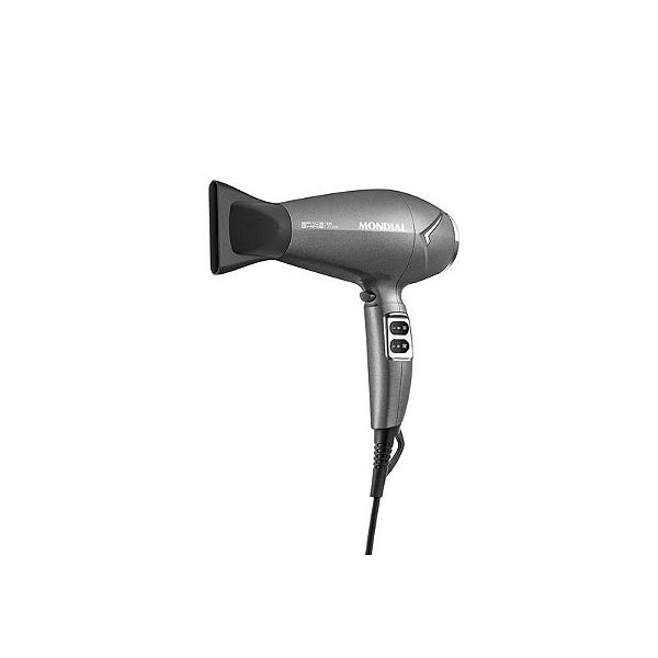 Secador Profissional Mondial Space Shine SC-20 - 2000W, 110V, Cor Cinza
