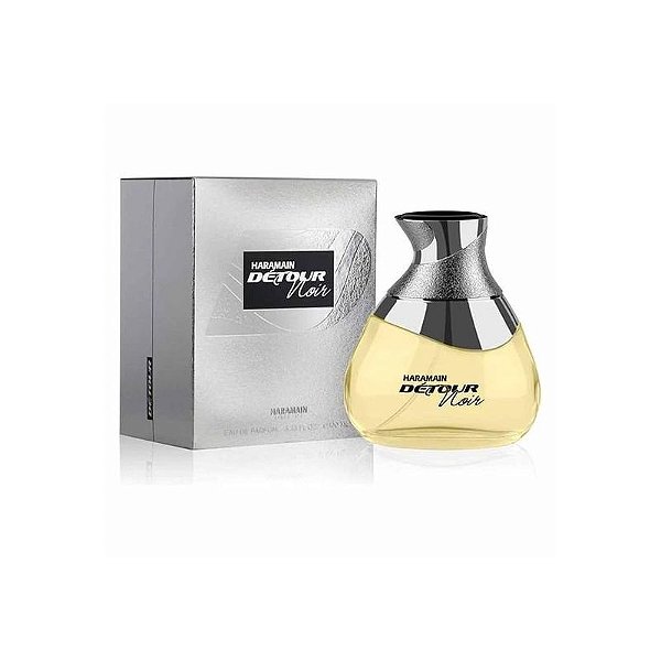 Perfume Al Haramain Detour Noir Eau de Parfum Unissex 100ML - Elegância e Sofisticação