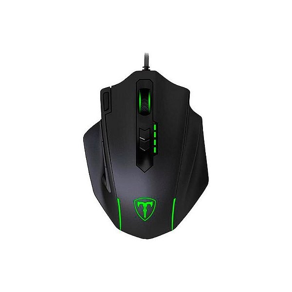 Mouse Gamer T-Dagger Major com Fio 8000 DPI - Preto TTGM-303