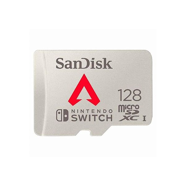 Cartão de Memória Micro SD Sandisk 128GB para Nintendo Switch - Velocidade 100MB/s