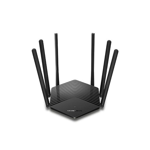 Roteador Mercusys MR50G Wifi Banda Dupla AC1900 5 GHZ 1300 MBPS - Preto