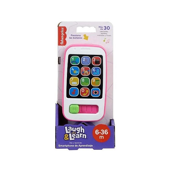 Smartphone Educativo Fisher-Price Laugh & Learn - Modelo HXB84