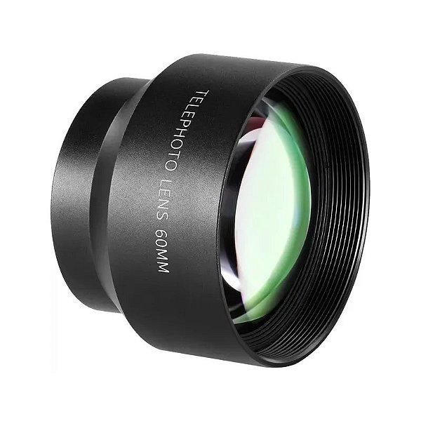 Lente Telefoto Neewer HD 60mm para Celular com Rosca de 17mm - LS-41