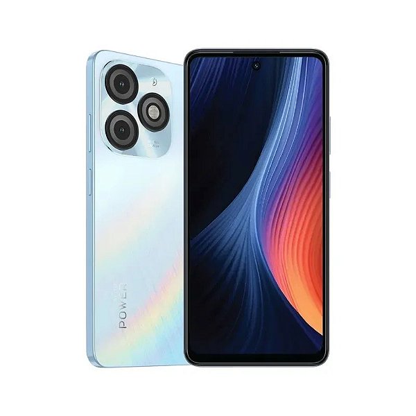 Smartphone Itel P65c Dual SIM LTE 6.6" 4GB RAM Expansível 128GB Aurora Blue