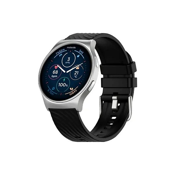 Motorola Moto Watch 120 MOSWZ120-SL Smartwatch - Silver