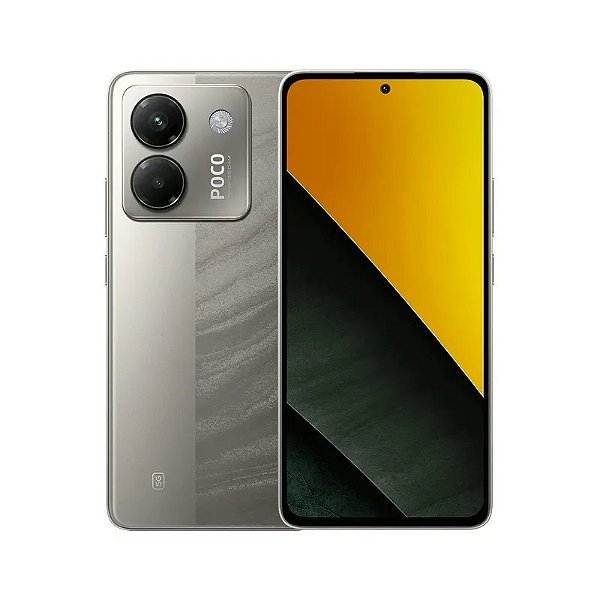 Smartphone Xiaomi Poco M7 Pro 5G Dual SIM 6.67" 8GB RAM 256GB Prata (Global)