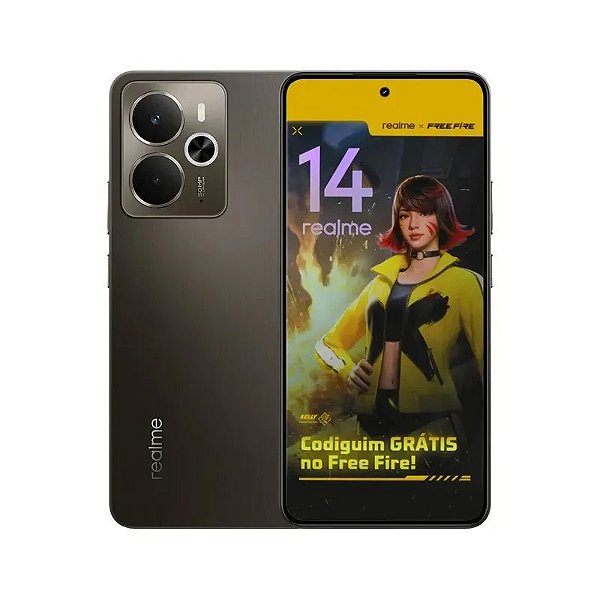 Smartphone Realme 14 5G Dual SIM 6.67" 8GB RAM 256GB Storm Titanium