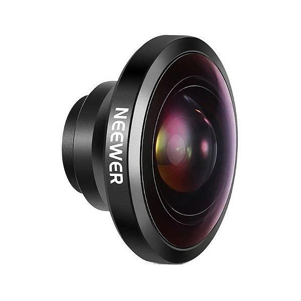 Lente Fisheye Neewer 8mm para Celular com Rosca de 17mm - LS-29